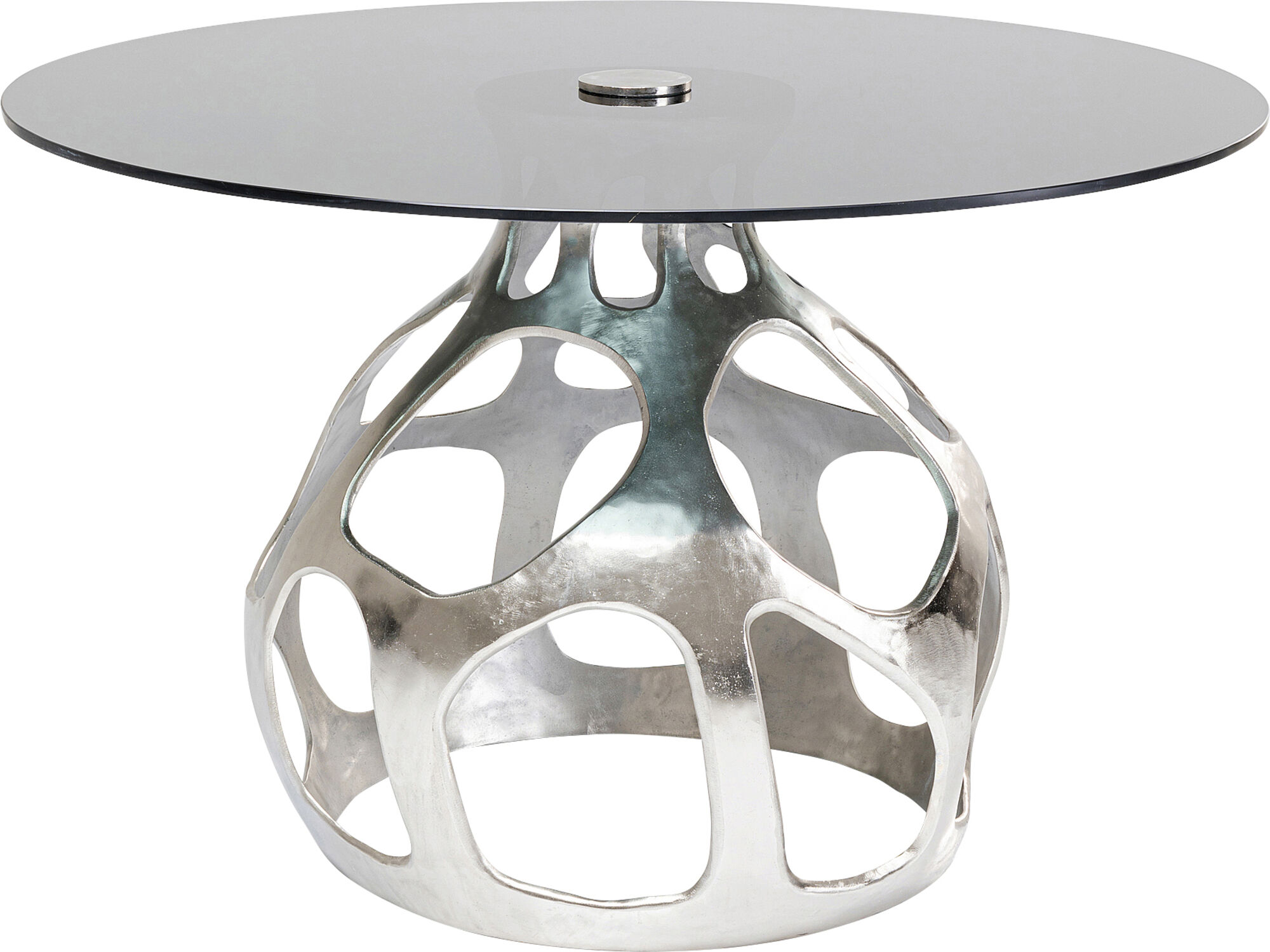 Mesa Volcano plata Ø120cm – Imagen-1.