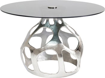 Маса Volcano Silver Ø120cm – изображение-1.