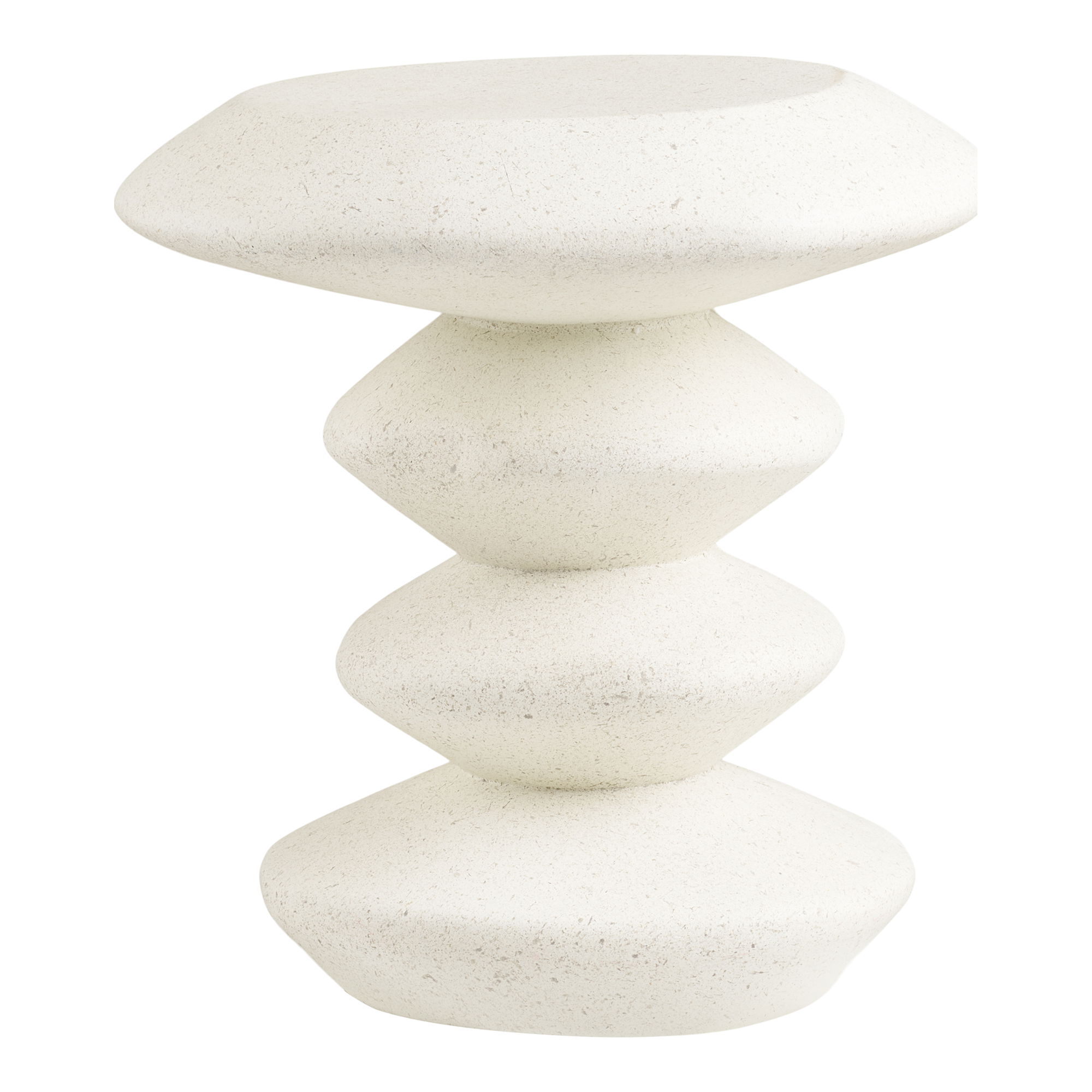 Stolik pomocniczy Blackburn biały – grafika-1.