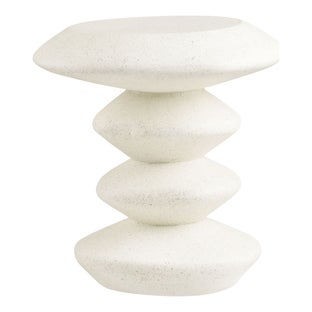 Stolik pomocniczy Blackburn biały – grafika-1.