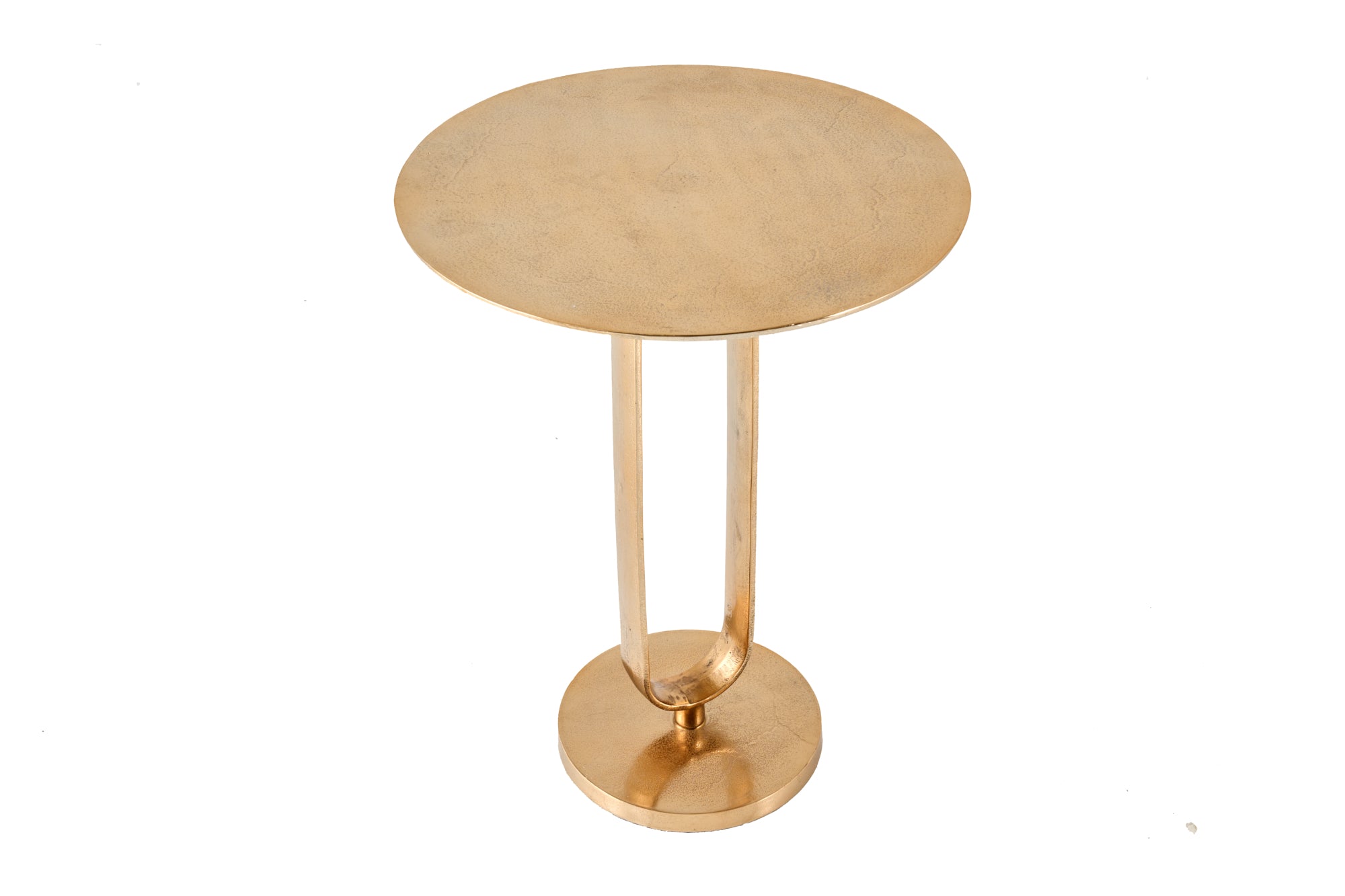 Stolik boczny ELEGANCE 60 cm złoty – grafika-1.