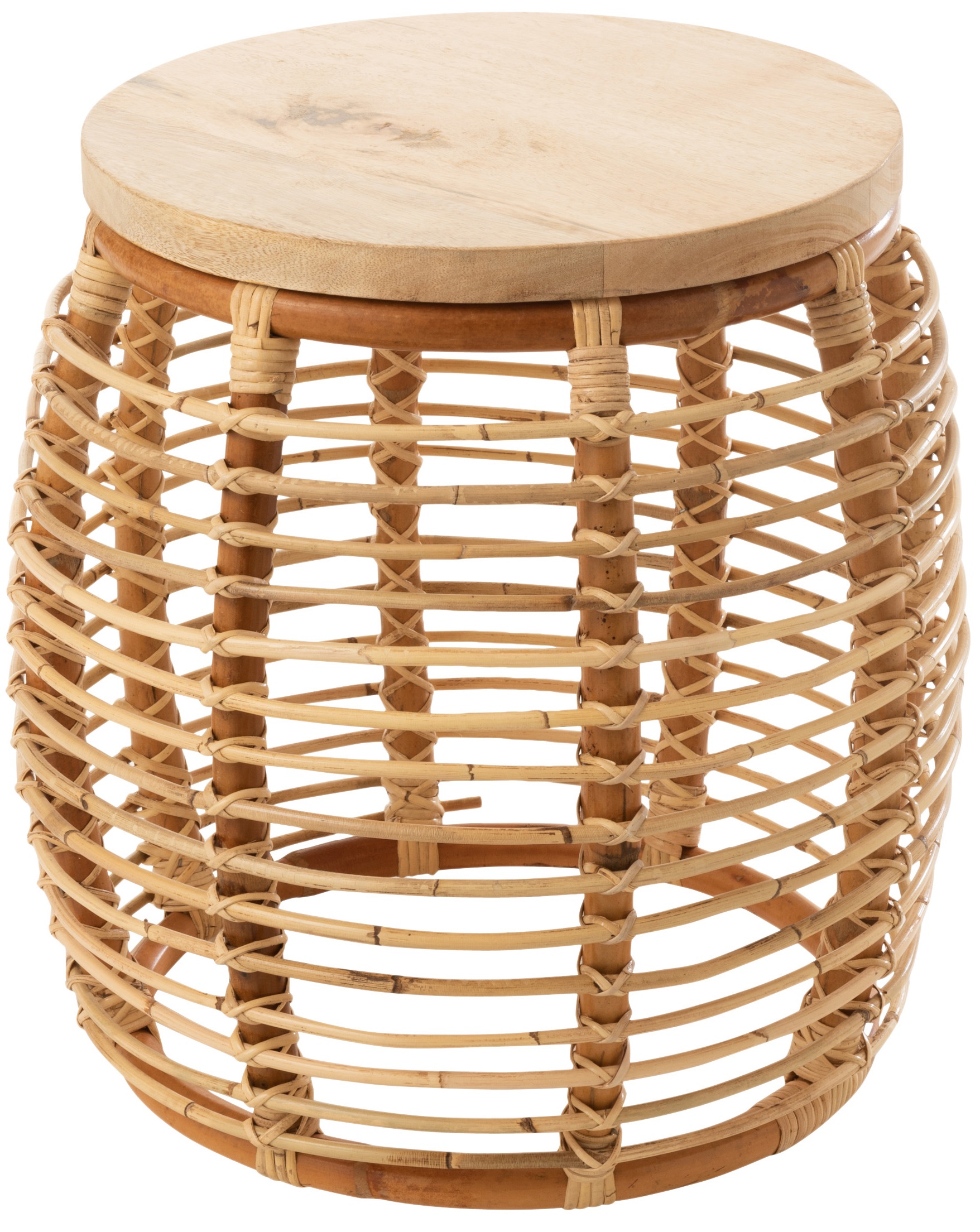 Stolik kawowy 45x40 cm naturalny – obraz-1