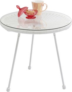 Sidebord Acapulco Hvit – bilde-1.