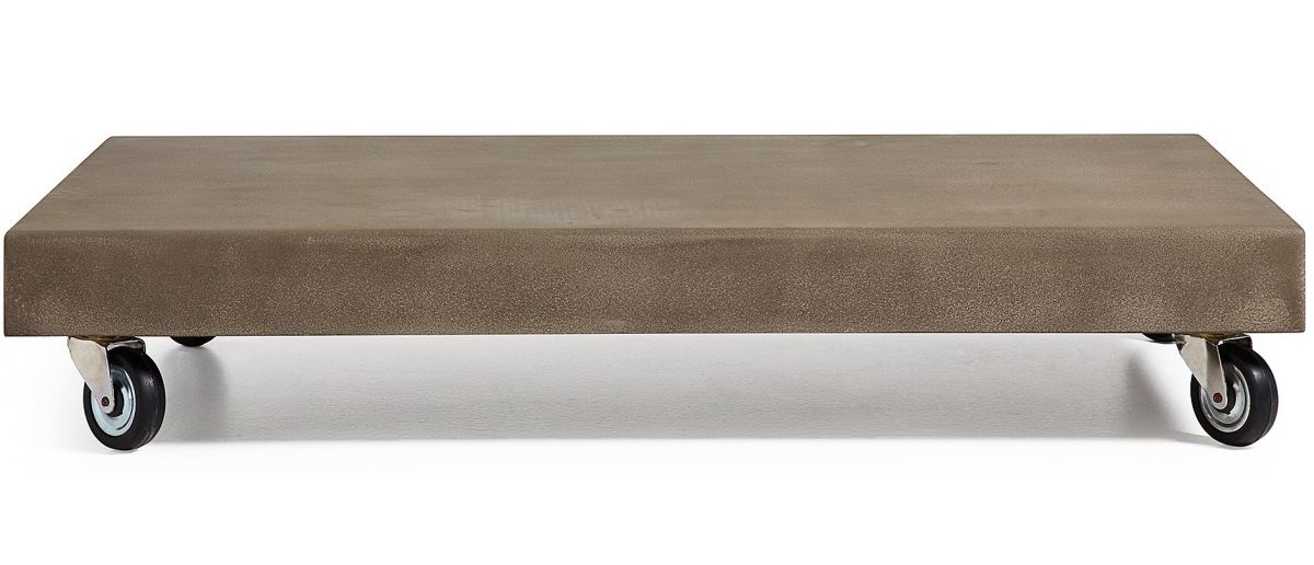 Stolik kawowy 120x70 cm szary – obraz-1