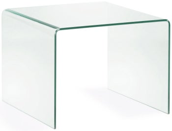 Stolik kawowy 60x60 cm transparentny – obraz-1