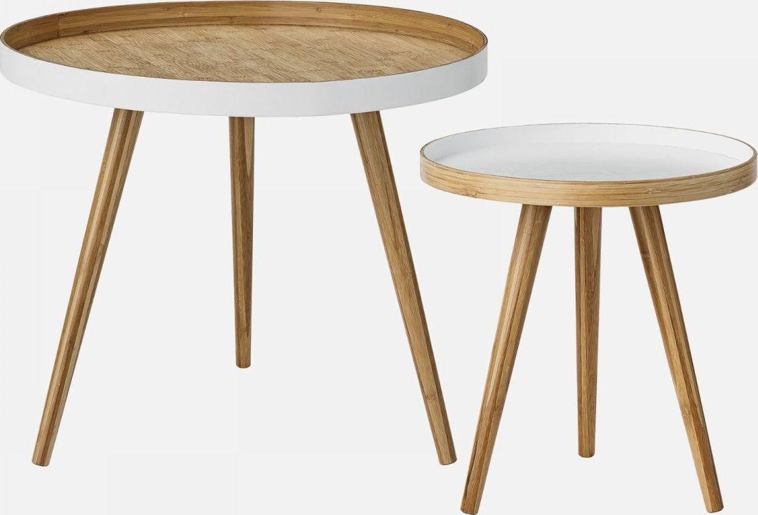 Stolik kawowy Cappuccino 60x50 cm (2-set) z ekspozycji – grafika-1.