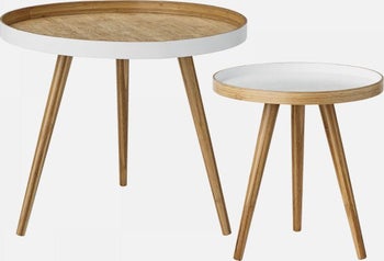 Stolik kawowy Cappuccino 60x50 cm (2-set) z ekspozycji – grafika-1.