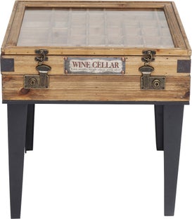 Collector Sidobord - Bord med Förvaring Trä, 55x55cm – bild-1.