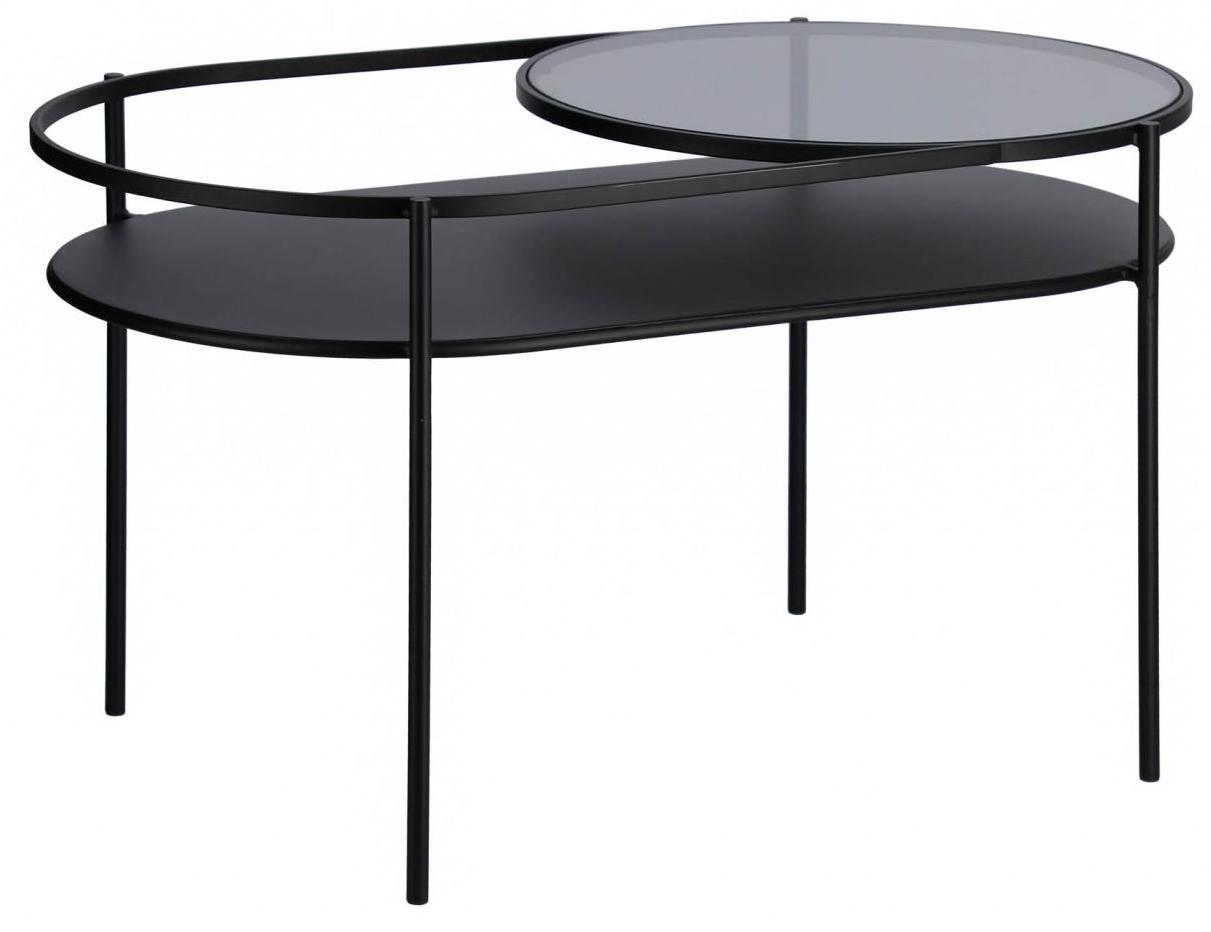Stolik kawowy 80x45 cm czarny – obraz-1