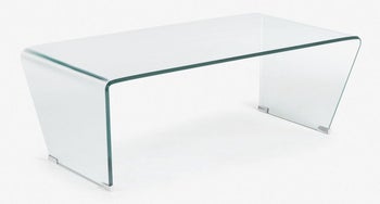 Stolik kawowy 120x60 cm transparentny – obraz-1