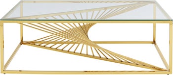 Mesa centro Laser oro 120x60 – Imagen-1.