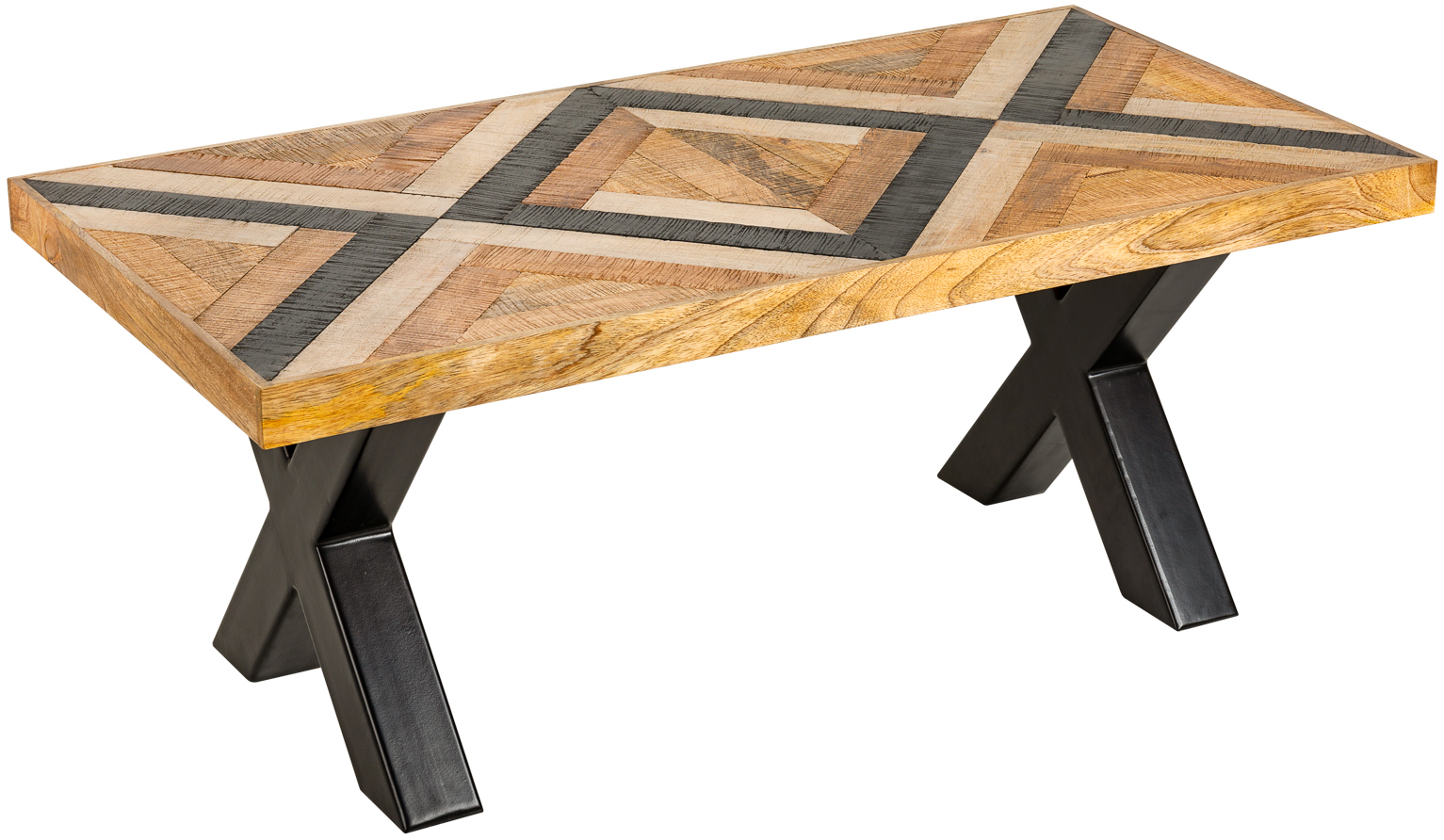 Stolik kawowy Long Island 110x55 cm mango – obraz-1