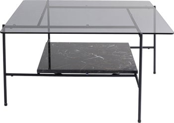 Stolik kawowy Lux 80x80 cm czarny – grafika-1.