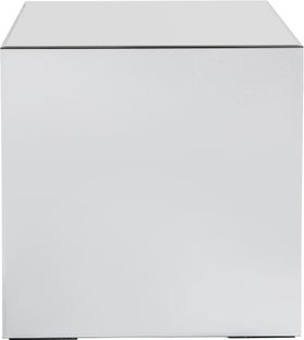 Stolik kawowy lustrzany kwadratowy 45x45 cm – obraz-1