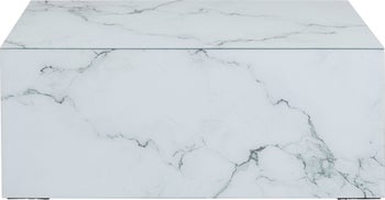 Stolik kawowy Luxury Marble 90x50 cm szklany – grafika-1.
