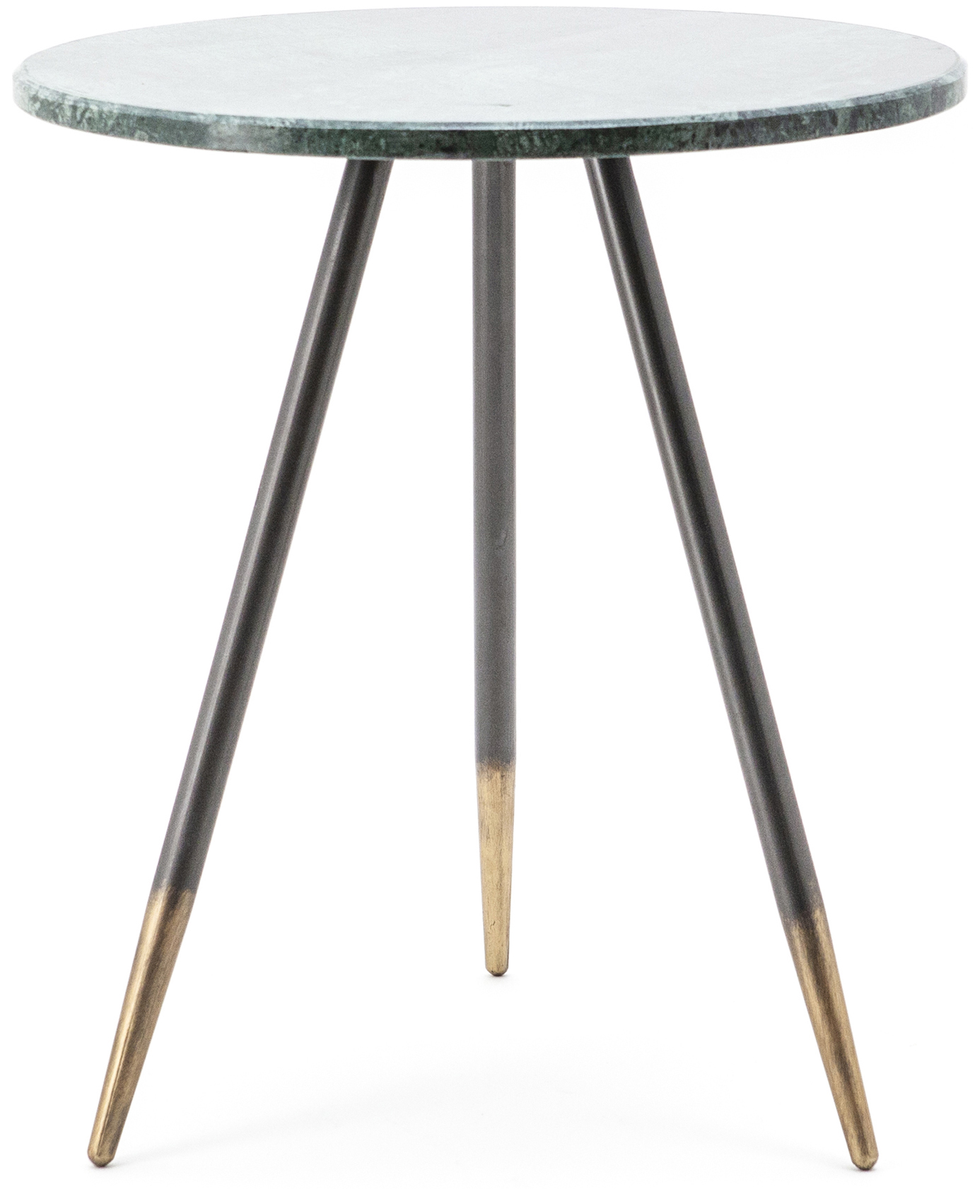 Stolik kawowy Marvelous 40 cm blat marmur – obraz-1
