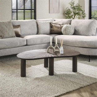 Stolik kawowy Maya Teak w kształcie nerki 110 cm – grafika-1.