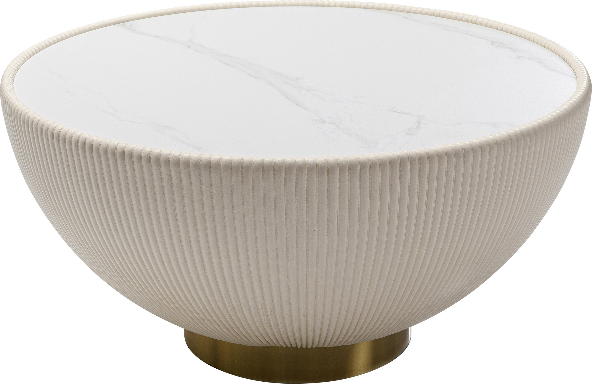 producto: Mesa centro Endless Vegas Blanco Ø71cm.
