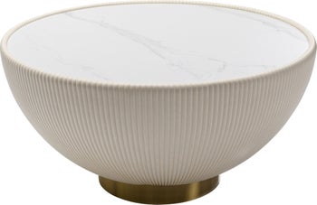 Klupski stolić Endless Vegas White Ø71cm – slika-1.