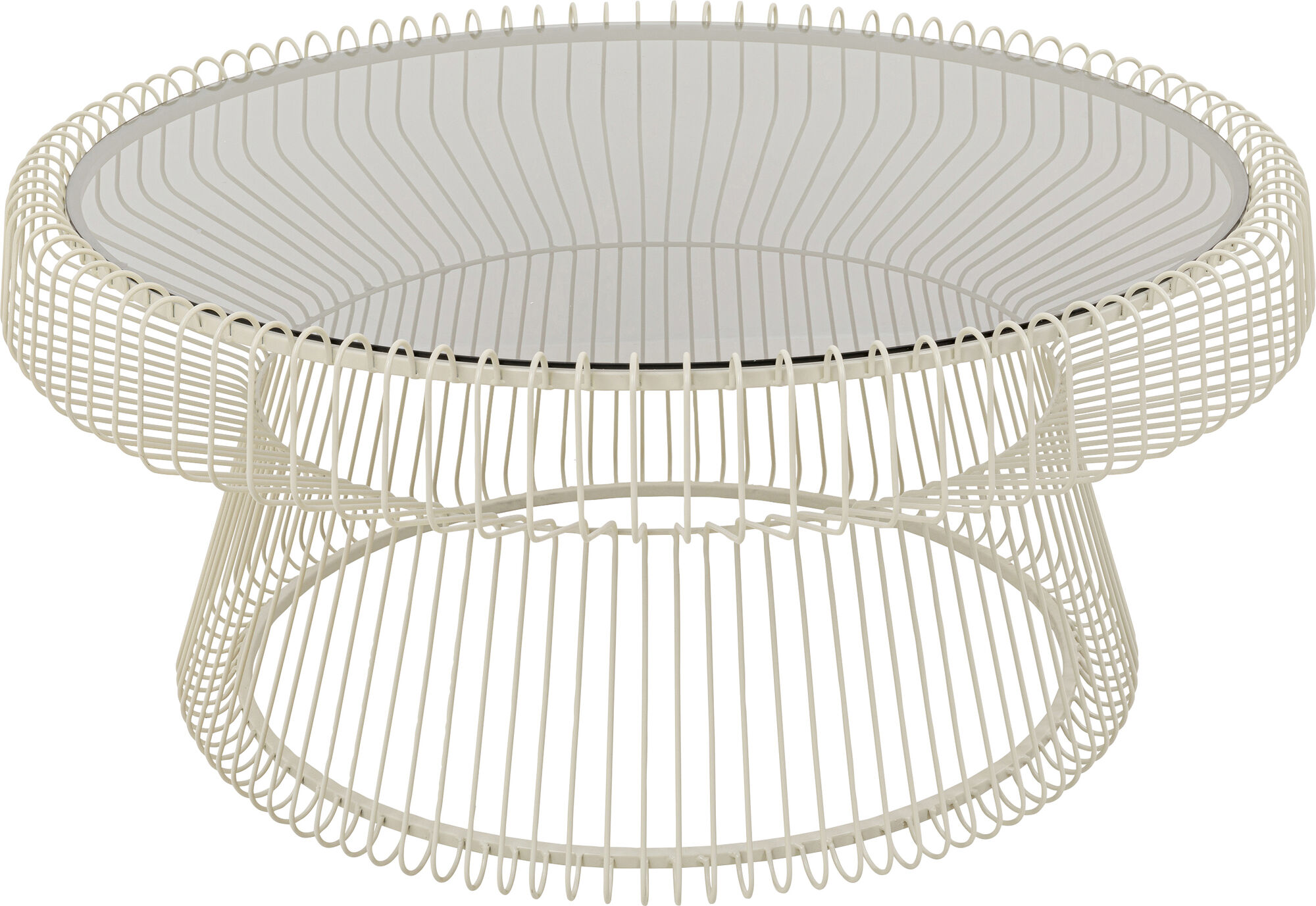 Greige Lisboa Dohányzóasztal Ø86cm – kép-1.