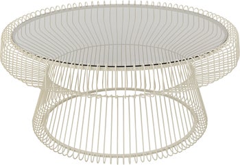 Greige Lisboa Dohányzóasztal Ø86cm – kép-1.