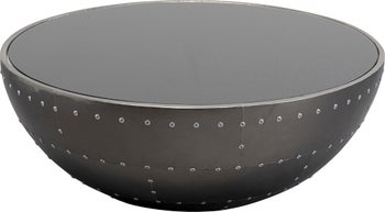 Mesa centro Lounge Black Grafito Ø83cm – Imagen-1.