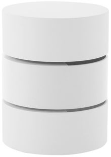 Stolik kawowy Pop okrągły 40 cm biały IX – grafika-1.