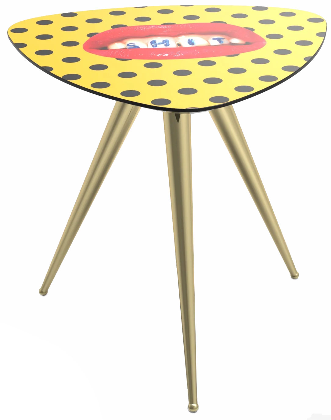 Stolik kawowy Shit 57x57 cm – obraz-1
