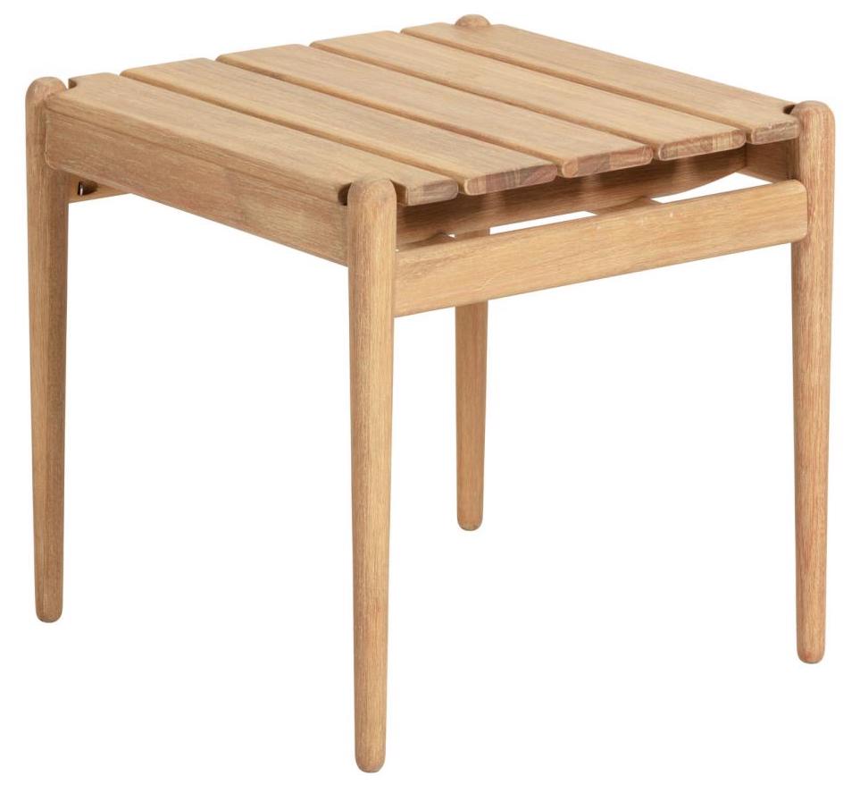 Stolik kawowy 47x47 cm naturalny – obraz-1