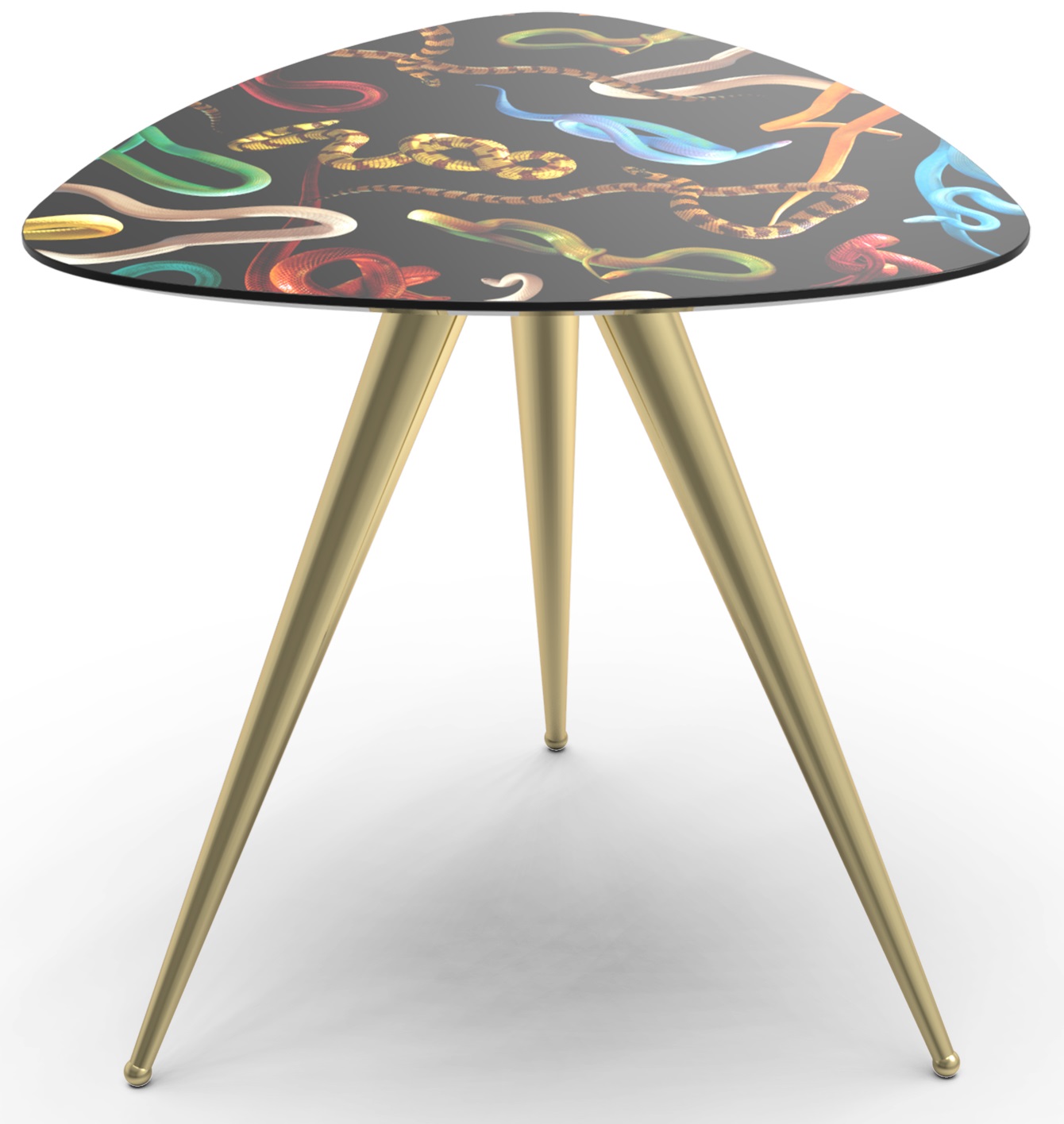 Stolik kawowy Snakes 57x57 cm – obraz-1