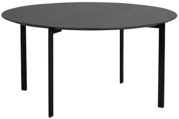 Stolik kawowy Spencer ∅90 cm czarny – obraz-1
