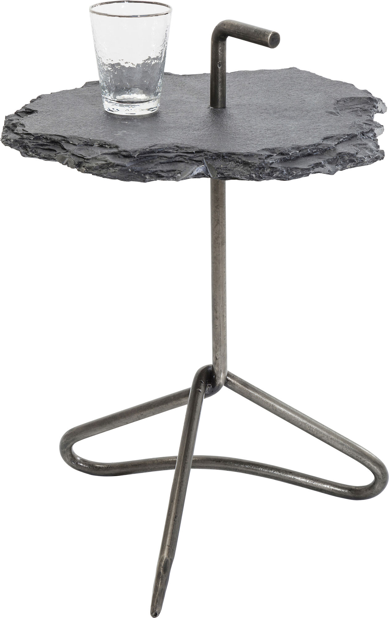 Stolik kawowy Vulcano Handle 48x48 cm antracytowy – grafika-1.