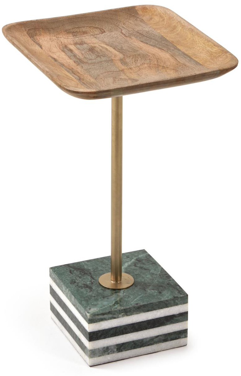 Stolik 25x25 cm naturalny – obraz-1