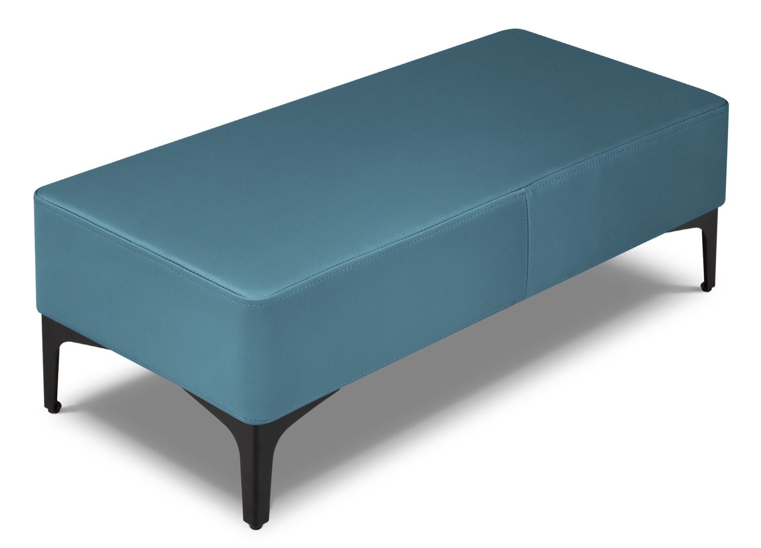 Stolik ogrodowy niebieski nowoczesny elegancki 91x42 cm – obraz-1