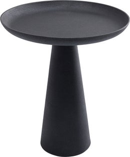 Sidobord Plateu Rund - Svart, Ø45cm – bild-1.