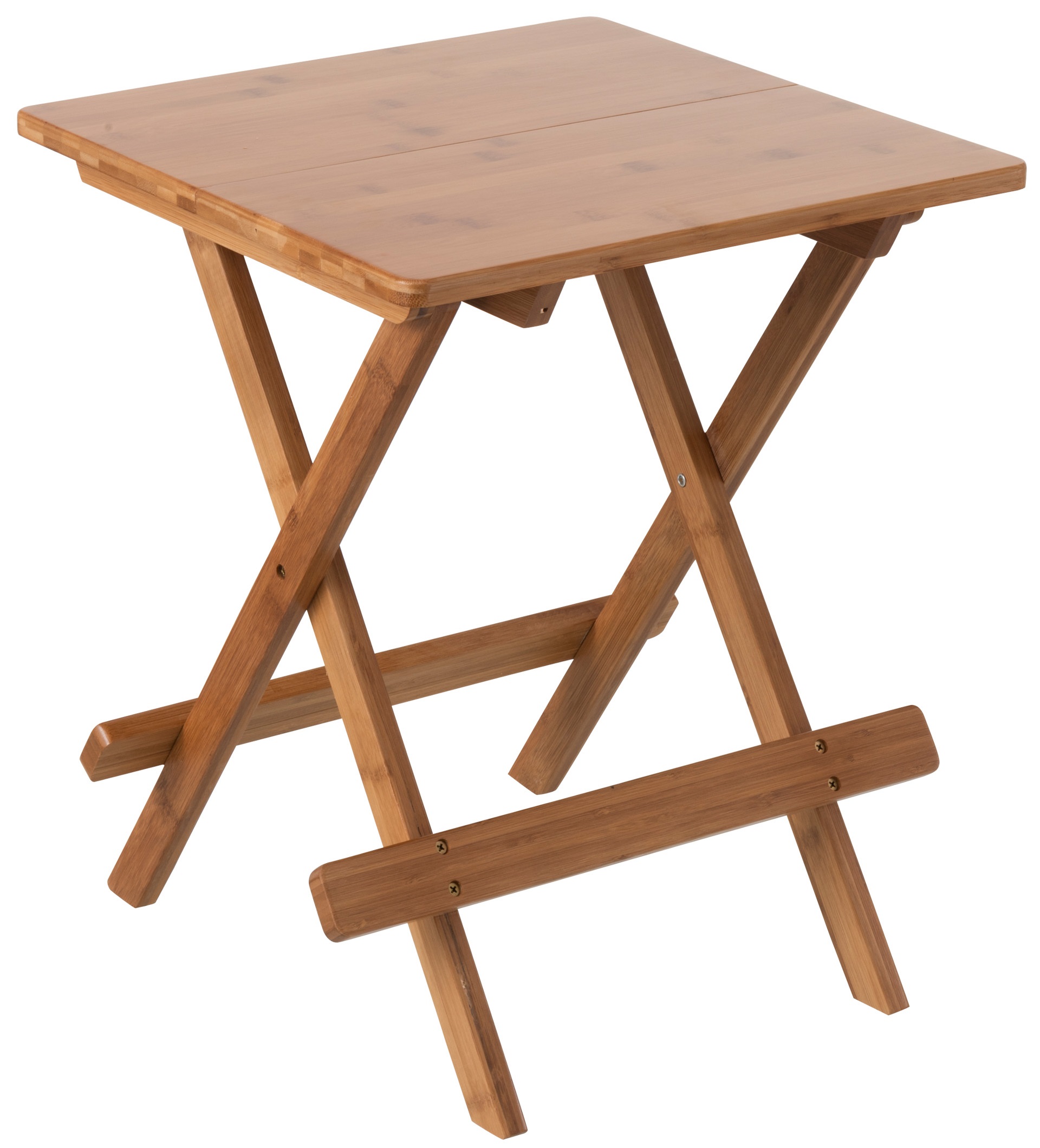 Stolik pomocniczy drewniany 48 cm – obraz-1