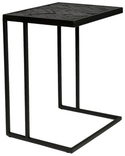 Drewniany czarny stolik pod laptopa o nowoczesnym stylu do stolików pomocniczych – grafika-1.