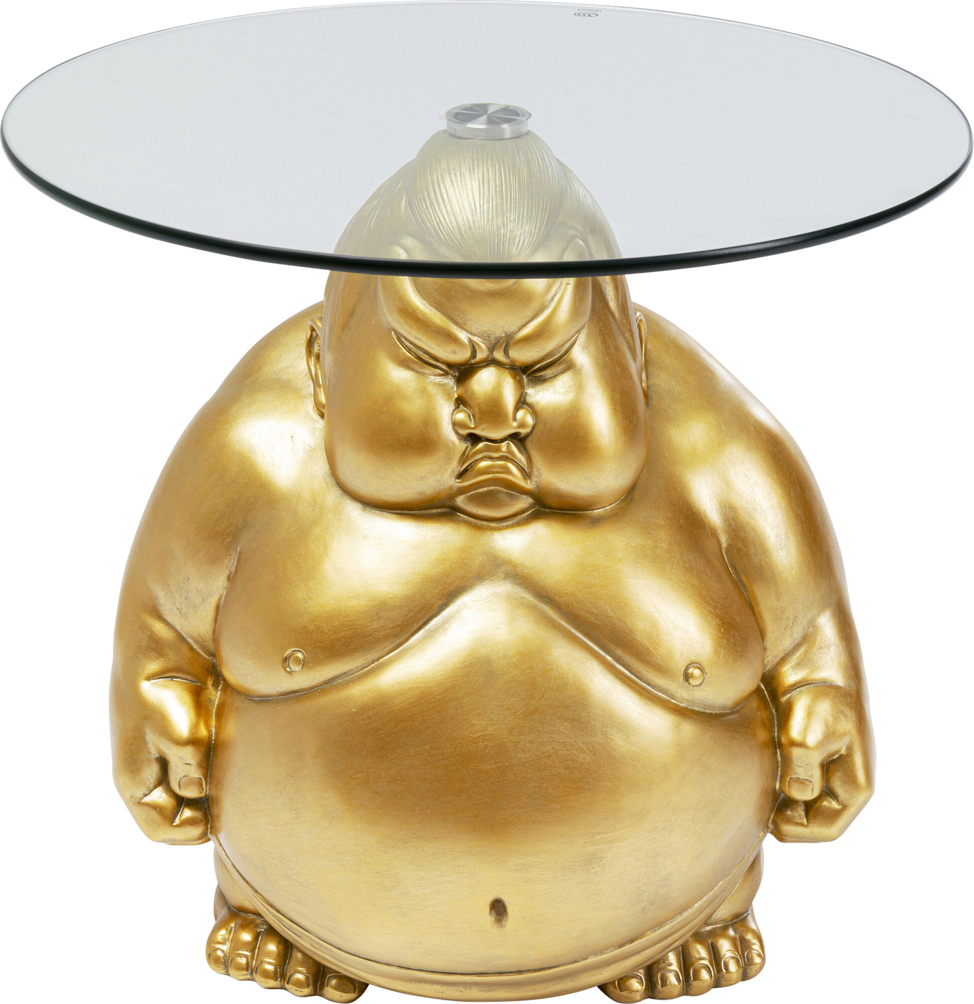 Помощна маса Monk Gold Ø54cm – изображение-1.