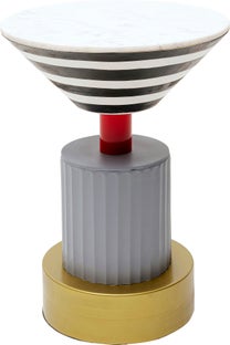 Memphis Stone Dohányzóasztal Ø35cm – kép-1.