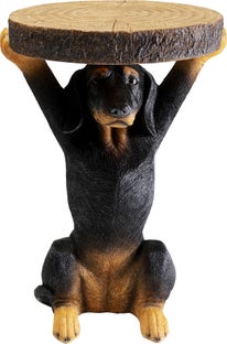 Sidebord Animal Bassotto Ø32cm – bilde-1.