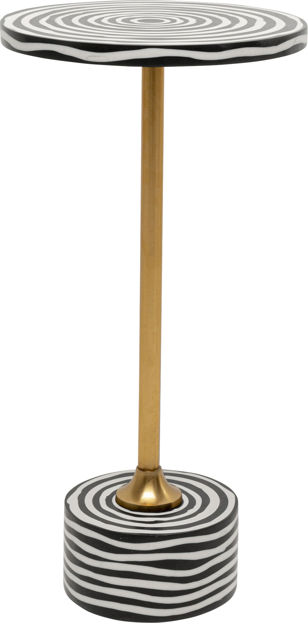 Tavolino da caffè Domero Swirl Ø25cm – immagine-1.