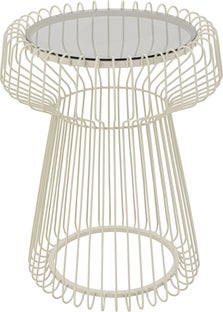 Sidebord Lisboa Greige Ø38cm – bilde-1.