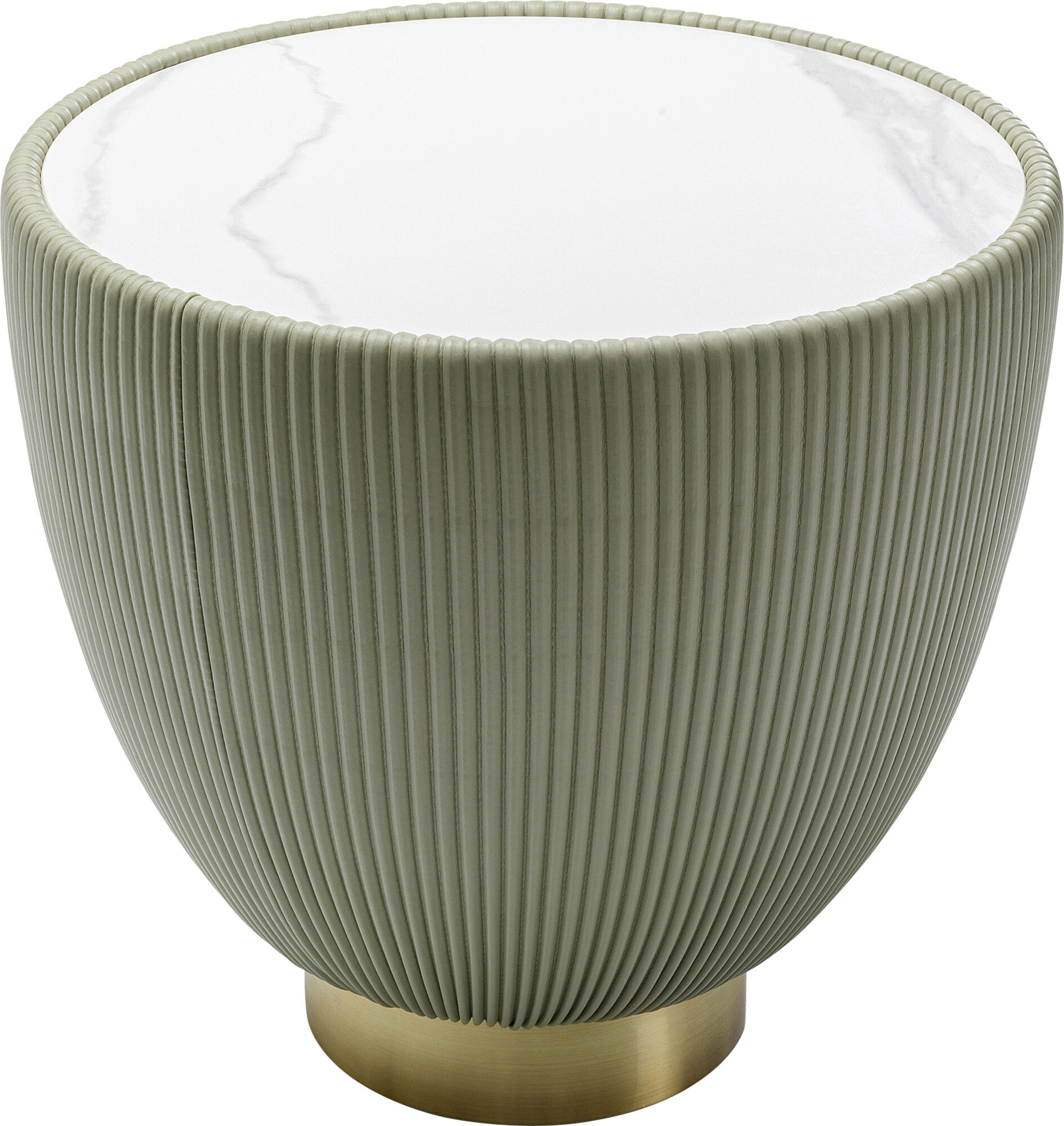 Zöld Endless Vegas Lerakóasztal Ø47cm – kép-1.