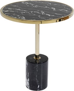 Sidobord San Remo Base Svart Ø46cm – bild-1.