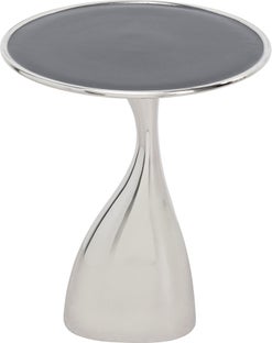 Masuta Auxiliara Spacey argintiu Ø36cm – imagine-1.