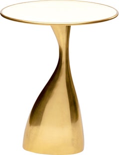 Mesa auxiliar Spacey oro Ø36cm – Imagen-1.