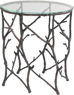 Mesa auxiliar Tree Branch 44x34cm – Imagen-1.