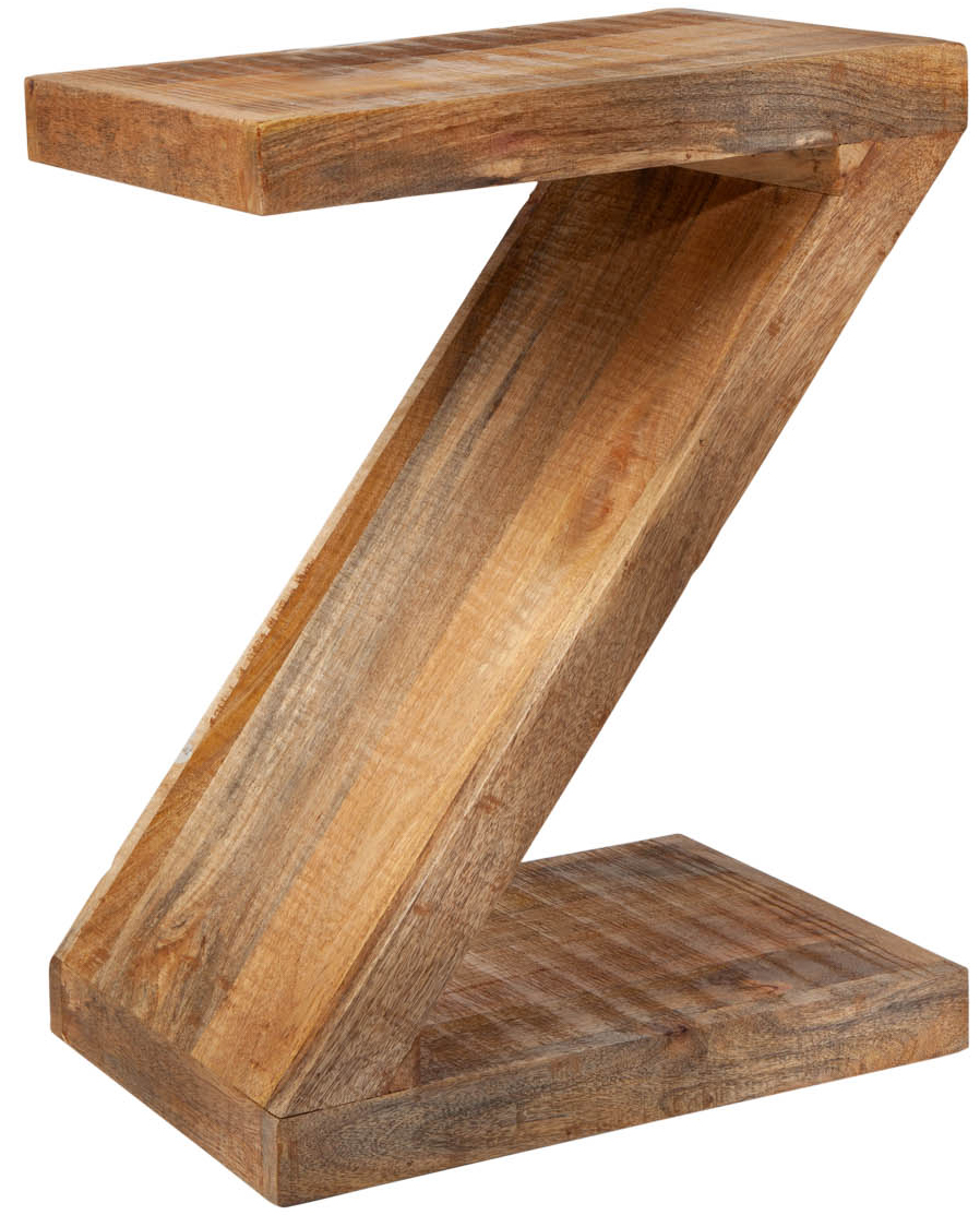 Jasnobrązowy stolik kawowy drewniany w nowoczesnym stylu do salonu – grafika-1.