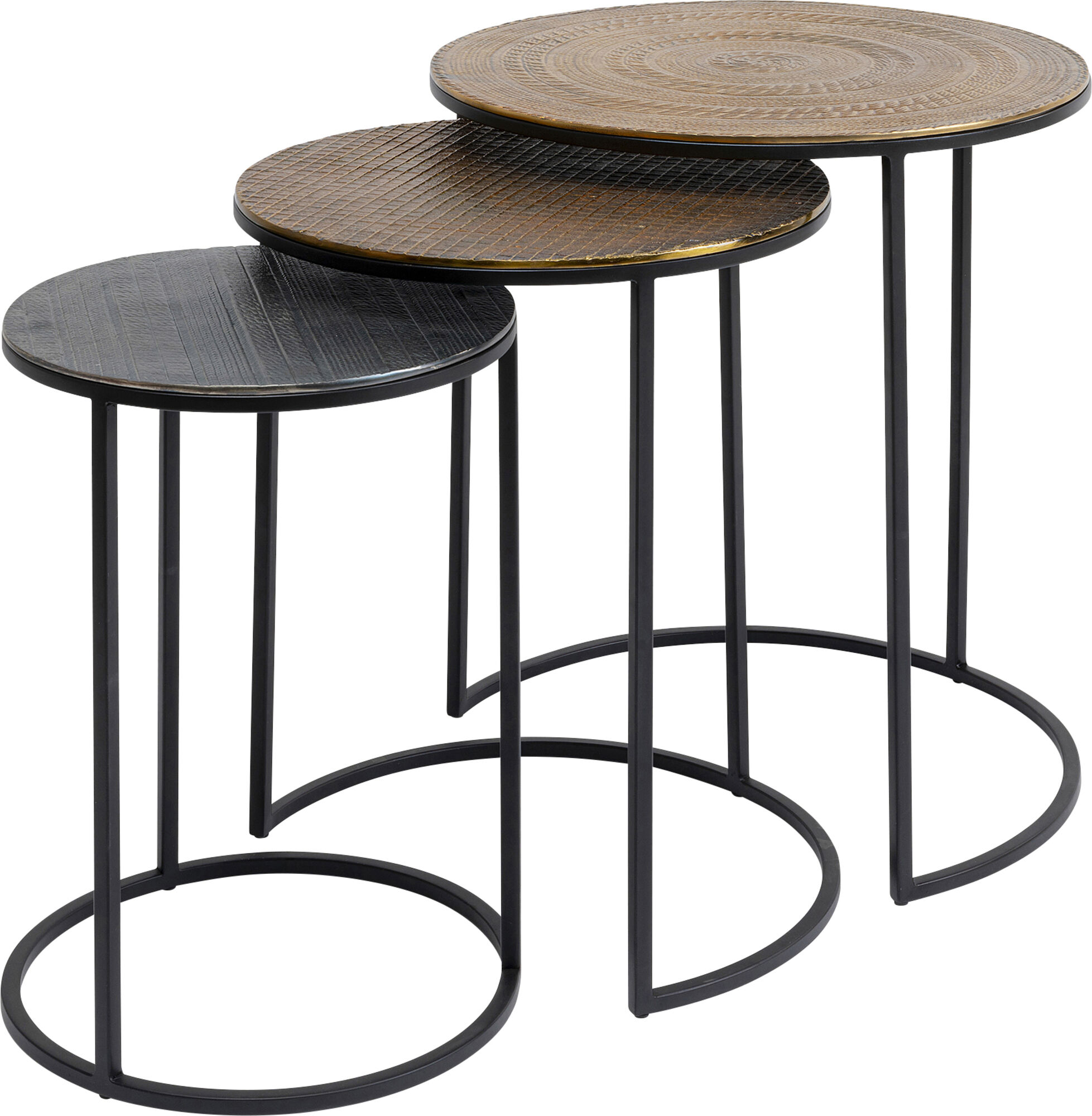 Mesa auxiliar Electra (3/Set) Ø48cm – Imagen-1.