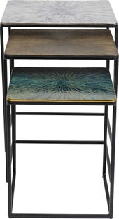 Sidebord Ray Square (3/Sett) – bilde-1.